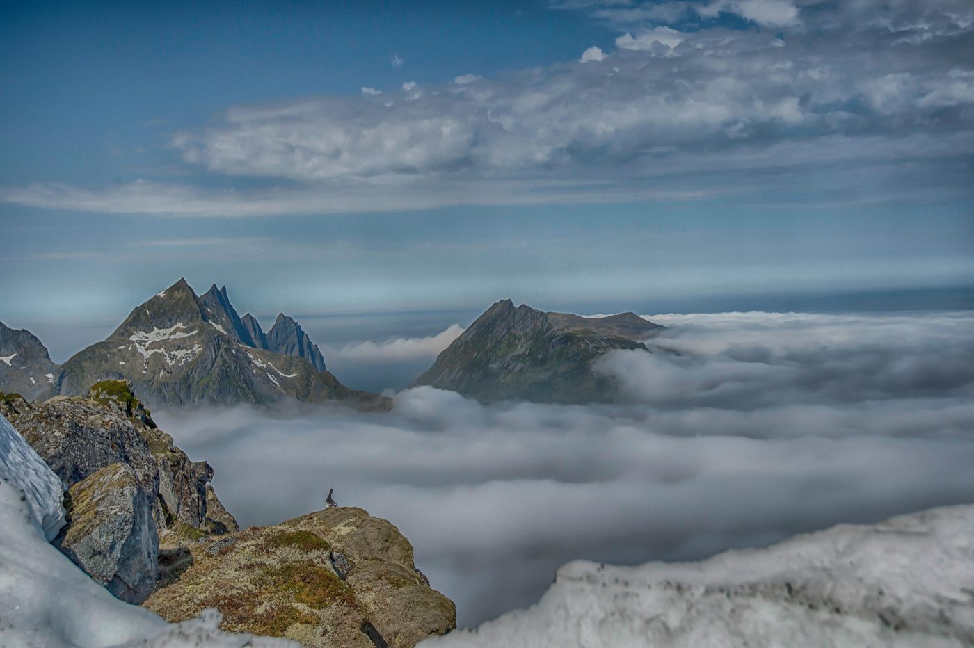 Peaks above a sea of cloud, the Workshop Facilitation practice